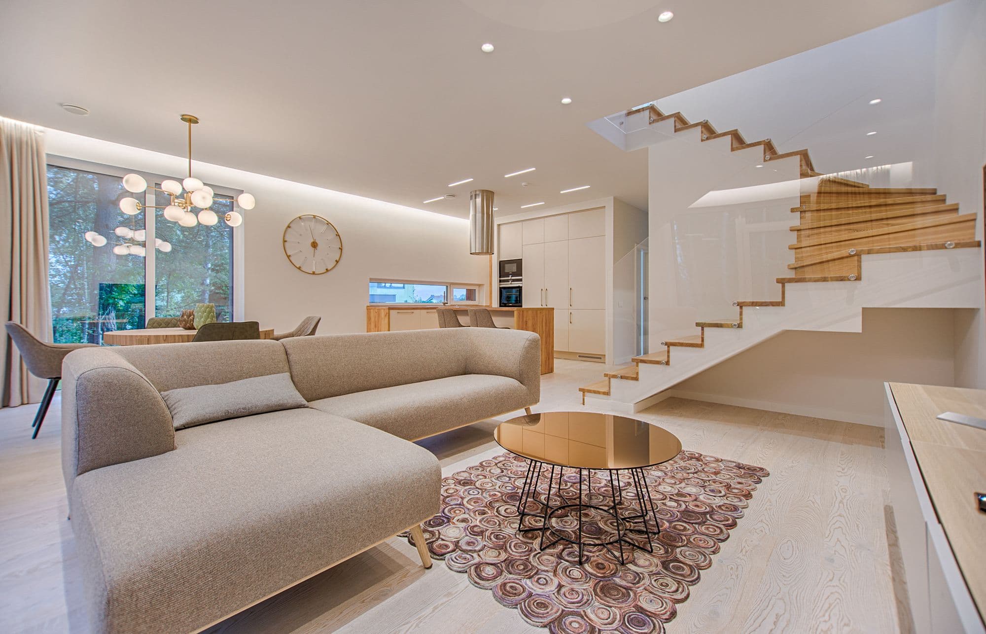 Interior of a home with natural light
